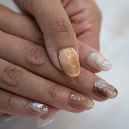 Champagne-Veil-press-on-nails-bout-dart-studio-2