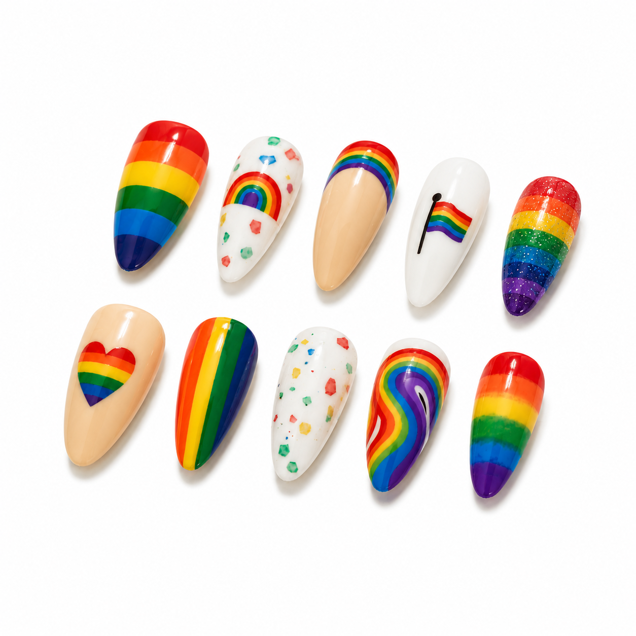 Pride-Love-press-on-nails-bout-dart-studio-2